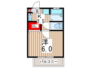 センティアまつもとの物件間取画像